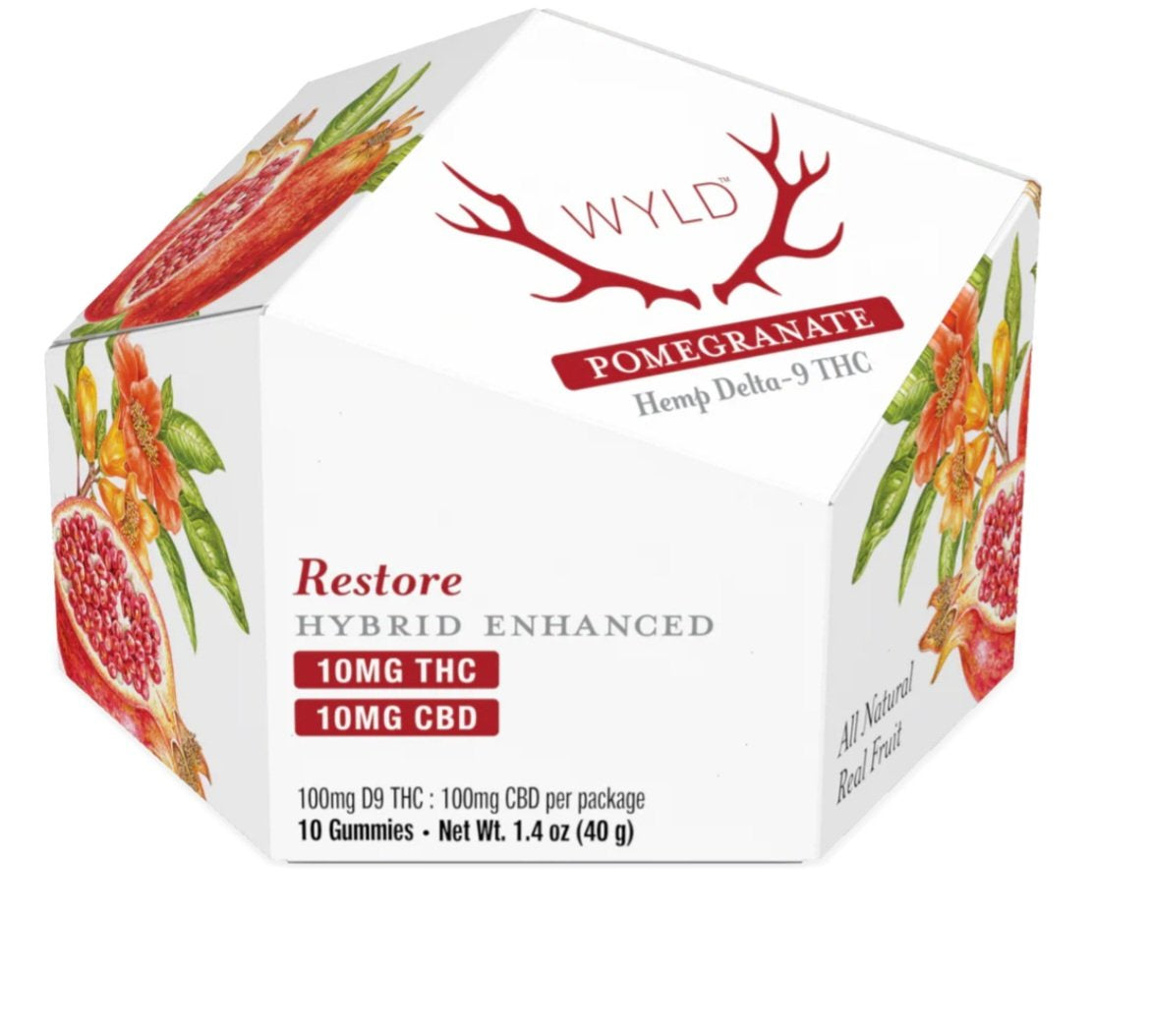 Wylde Pomegranate 1:1 THC:CBD | Restore