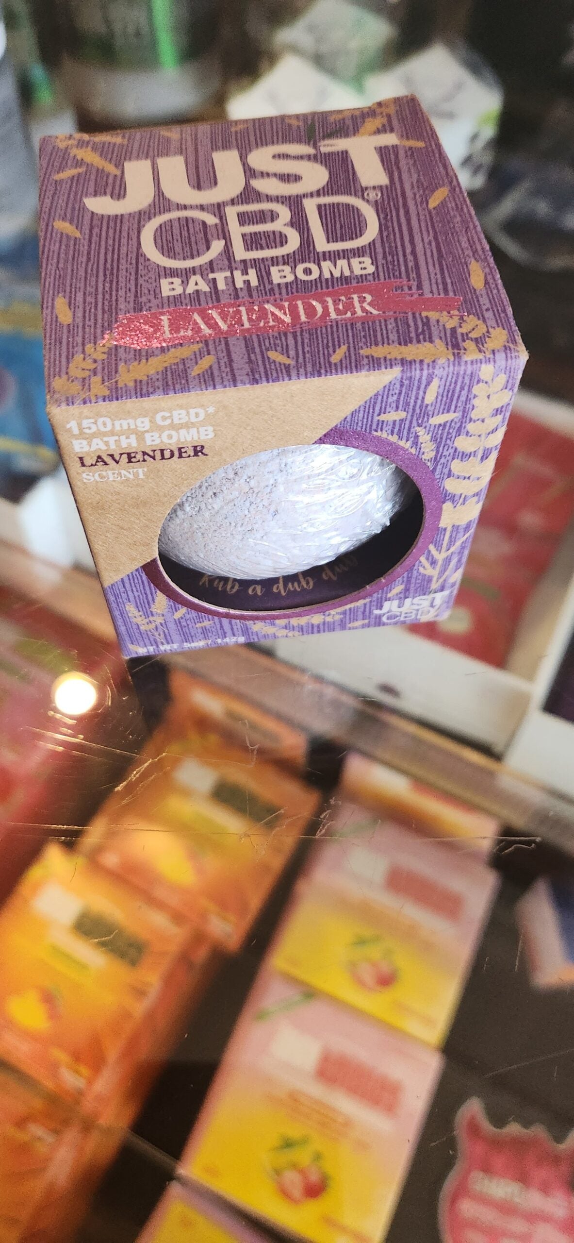 Just Cbd Bath Bomb Lavender