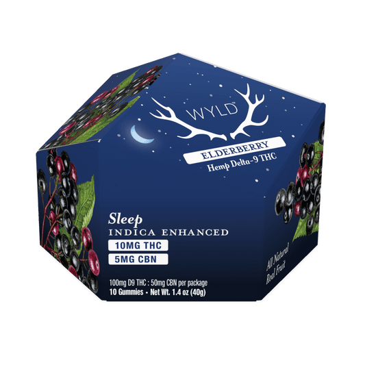 Wyld Elderberry 2:1 THC:CBN Gummies