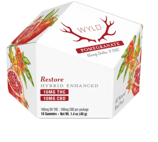 Wylde Pomegranate 1:1 THC:CBD | Restore