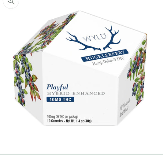 WYLDE Huckleberry Hybrid THC | Playful