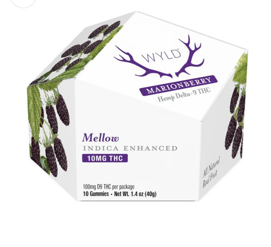 Wylde Marionberry Indica THC | Mellow