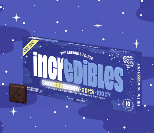 INCREDIBLES 5:1 Snoozzzeberry + CBN Bar [10pk]