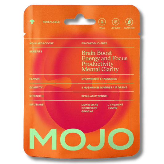 MOJO- 5 Gummies Strawberry & Tangerine Light strength