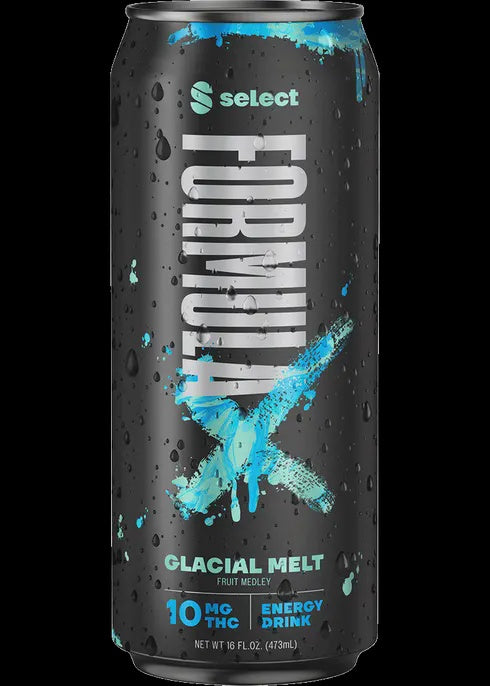 Formula X-Glacier Melt-10mg Thc/50mg Caffeine