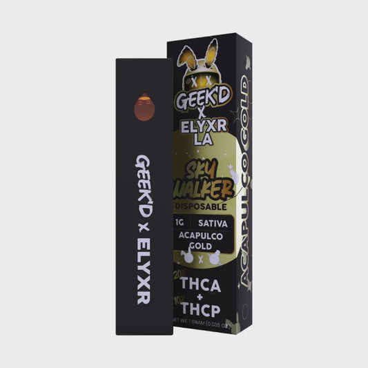 Geek’d x Elyxr LA Skywalker Disposable Vape | 1g - Acapulco Gold