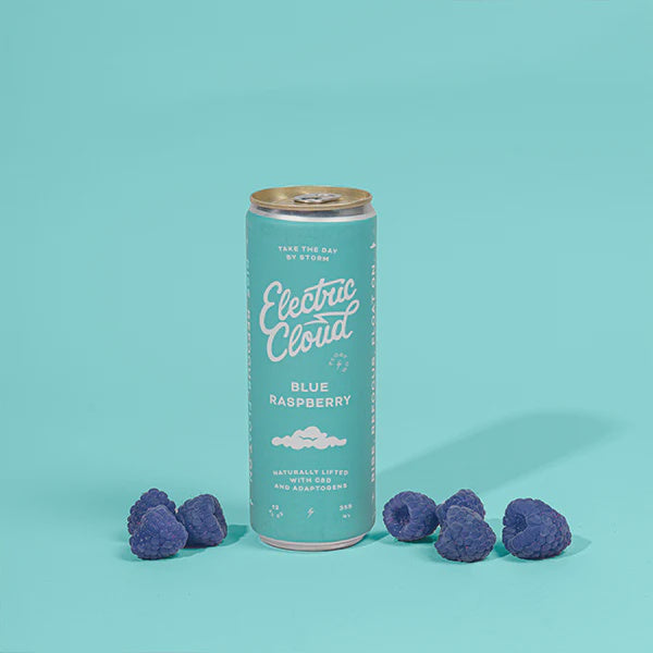 Electric Cloud Thc Drink Blue Raspberry