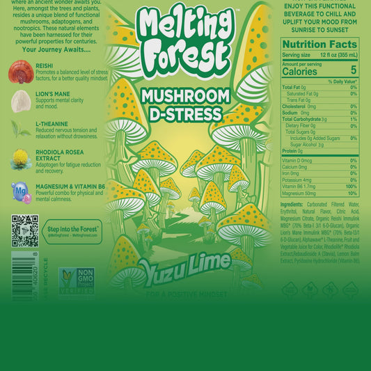 Melting Forest-Yuzu lime-D-Stress Mushroom Drink