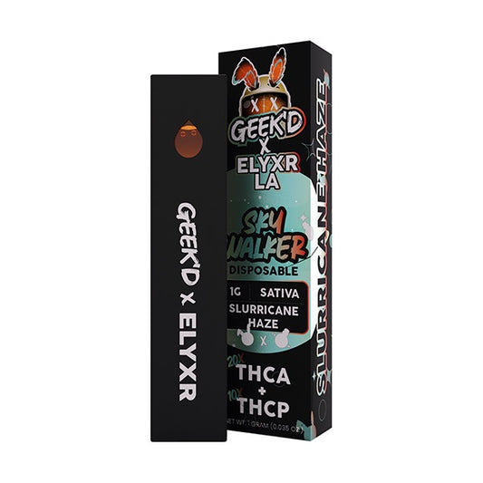 Geek’d x Elyxr LA Skywalker Disposable Vape | 1g - Slurricane Haze