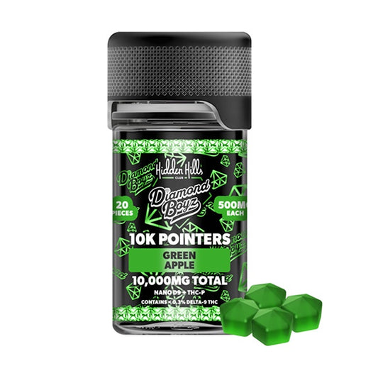 Hidden Hills x Diamond Boyz 10K Pointers D9 Green Apple