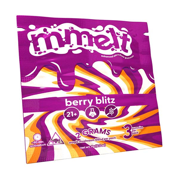 Mmelt Mushroom Gummies-2 grams