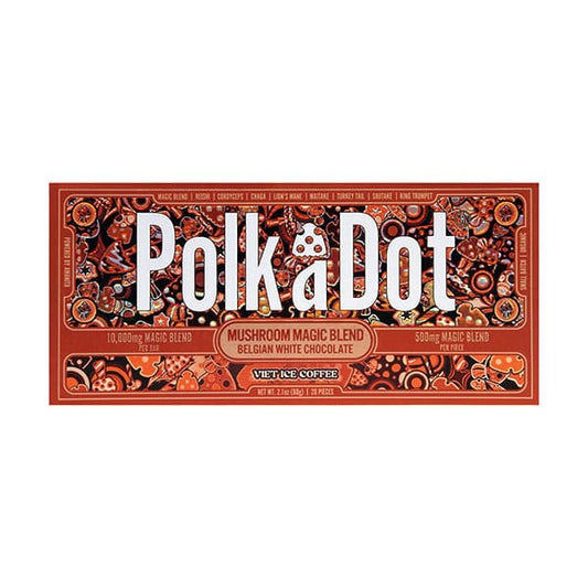 Polkadot Mushroom Chocolate Bars Viet Ice Coffee