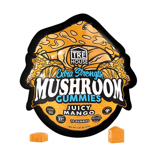 Tre House Magic Mushroom Gummies - Juicy Mango