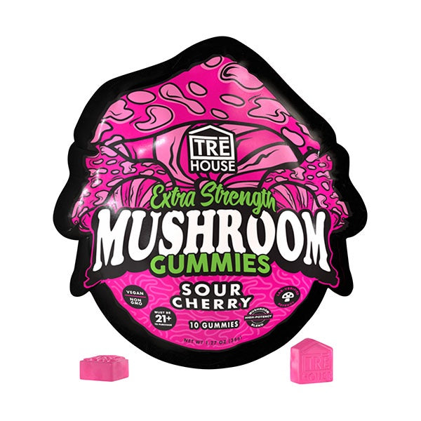 Tre House Magic Mushroom Gummies - Sour Cherry