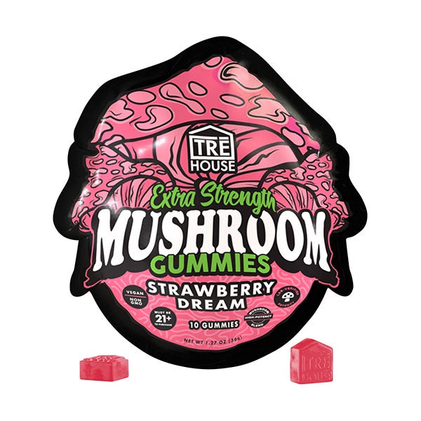 Tre House Magic Mushroom Gummies - Strawberry Dream