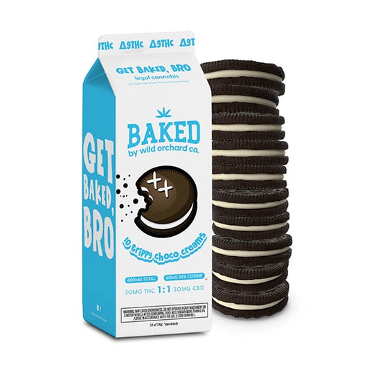 Wild Orchard Delta-9 Baked Trippy Choco Creams - 10pk