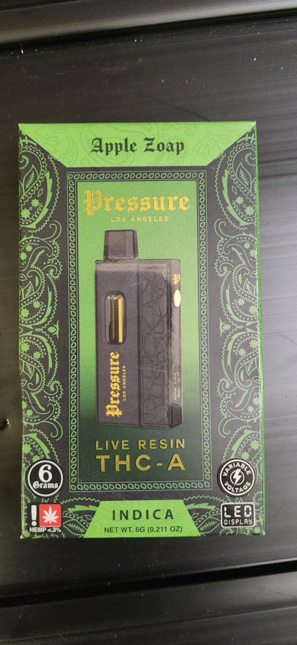 Pressure 3.5g Apple Zoap