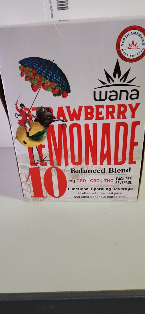 Exotic Medz | WANA STRAWBERRY LEMONADE 4-PACK