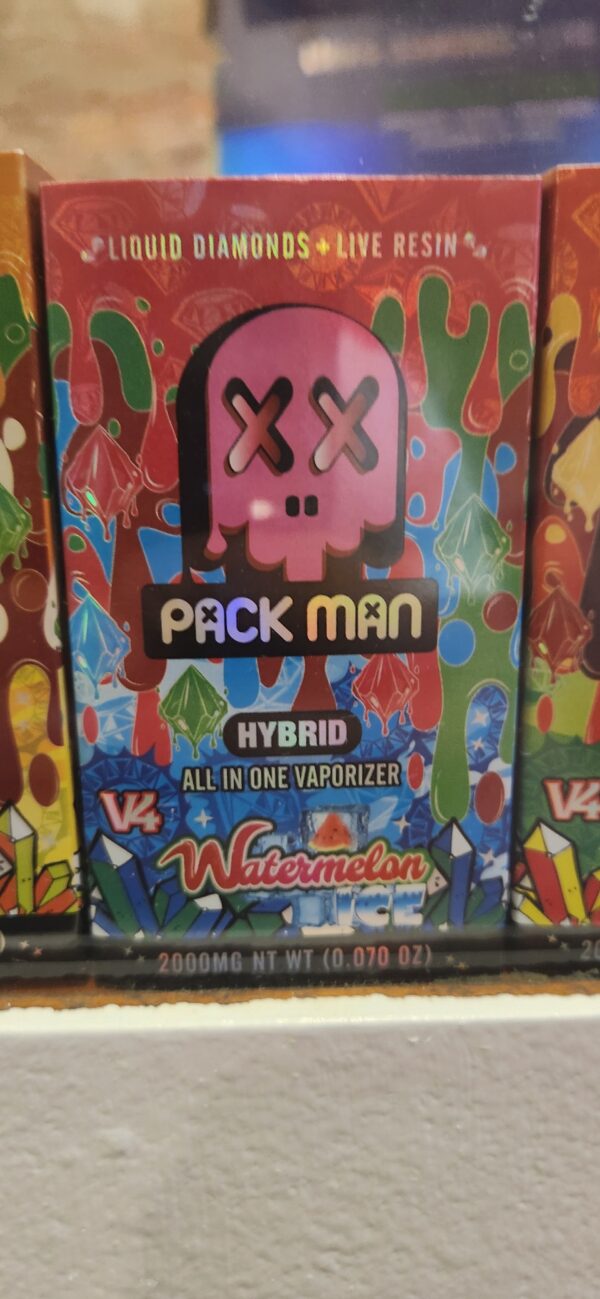 Exotic Medz | Packman 2 gram Disposable Watermelon Ice