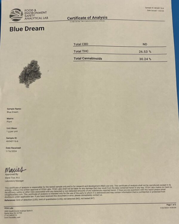 Exotic Medz | Blue Dream-28 GRAM