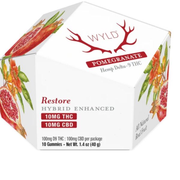 Wylde Pomegranate 1:1 THC:CBD | Restore