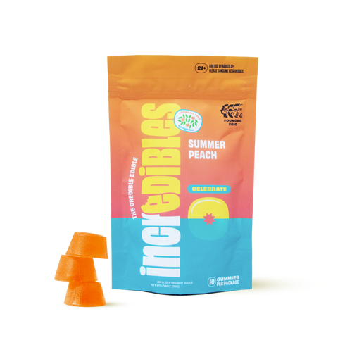 INCREDIBLES Energized Summer Peach Gummies