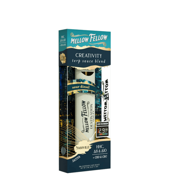 Mellow Fellow Disposable Vape Sour Diesel 2ml